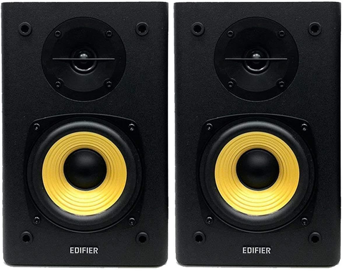 BOXE EDIFIER 2.0, RMS: 24W (2 x 12W), volum, bass, 220V alimentare, black "R1000T4-BK" — miniatură