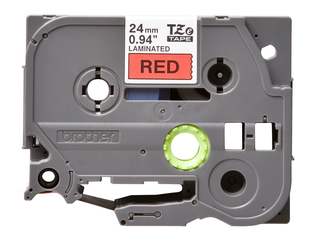 Banda Laminata Original Brother Black on Red, TZE451, pentru P-Touch D600VP|E550WVP|P700|P750W, 24mm x 8m, incl.TV 0 RON, "TZE451"