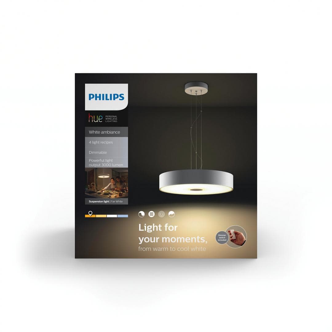 LUSTRA smart PHILIPS, LED, soclu integrat, putere 39 W, tip lumina alb rece alb calda, 3.000 lumeni, alimentare 220 - 230 V, "000008718696159149" — miniatură
