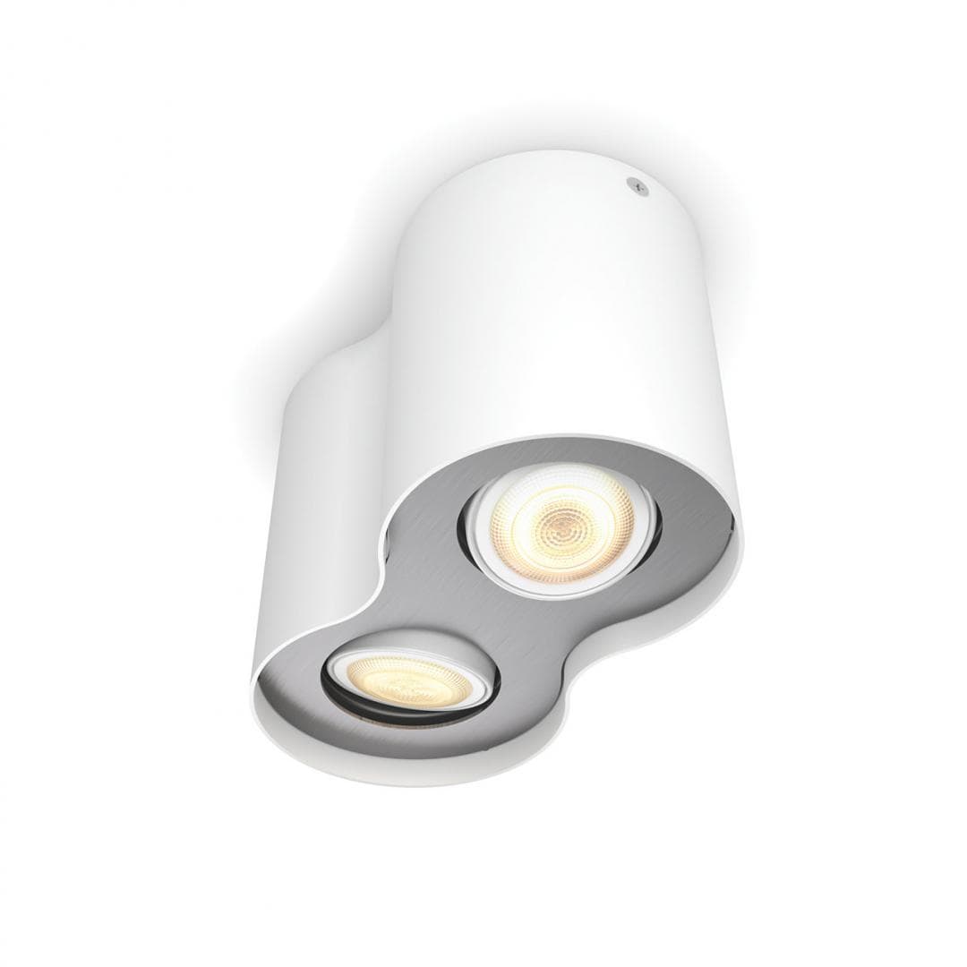 APLICA smart PHILIPS, LED, soclu GU10, putere 5.5 W x 2, tip lumina alb rece alb calda, 350 lumeni, alimentare 220 - 230 V, "000008718696159286" — miniatură