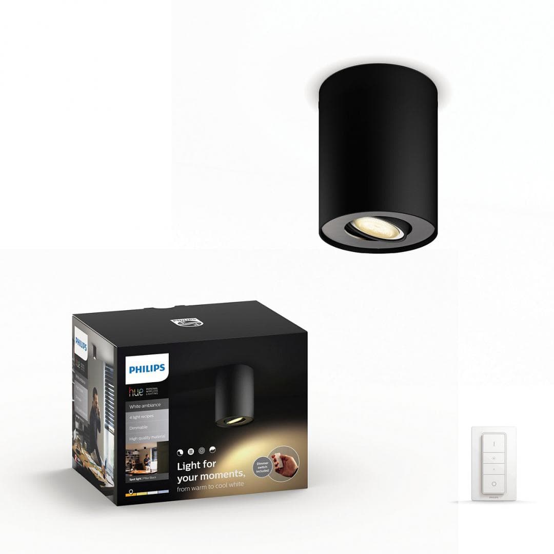 APLICA smart PHILIPS, LED, soclu GU10, putere 5.5 W, tip lumina alb rece alb calda, 350 lumeni, alimentare 220 - 230 V, "000008718696159316"