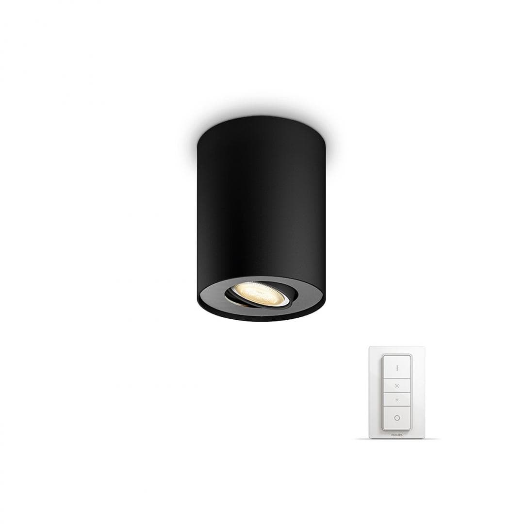APLICA smart PHILIPS, LED, soclu GU10, putere 5.5 W, tip lumina alb rece alb calda, 350 lumeni, alimentare 220 - 230 V, "000008718696159316" — miniatură