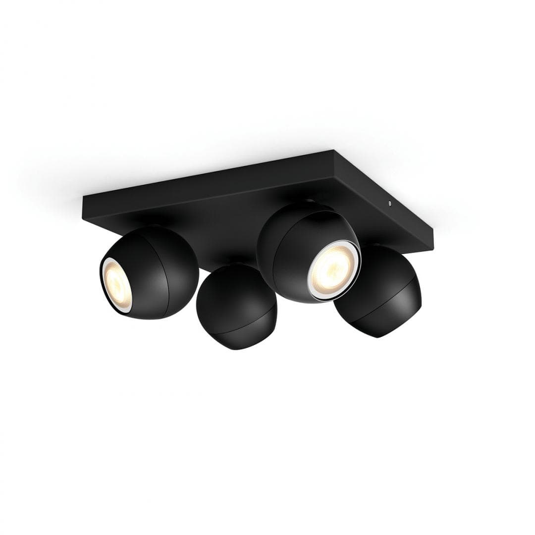 APLICA smart PHILIPS, LED, soclu GU10, putere 5.5 W x 4, tip lumina alb rece alb calda, 350 lumeni, alimentare 220 - 230 V, "000008718696164174" — miniatură