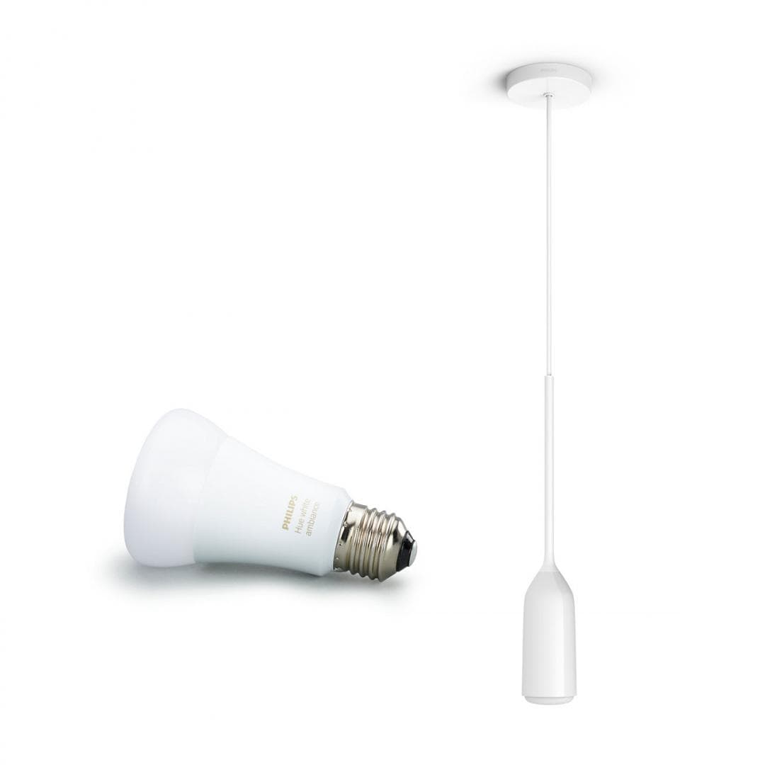 pendul smart PHILIPS, LED, soclu E27, putere 9 W, tip lumina alb rece alb calda, 806 lumeni, alimentare 220 - 230 V, "000008718696168905" — miniatură