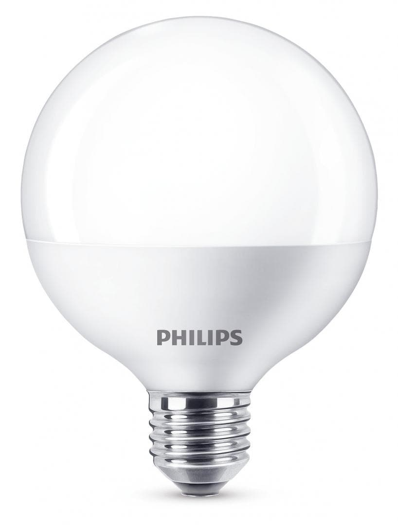 BEC LED Philips, soclu E27, putere 9.5W, forma clasic, lumina alb calda, alimentare 220 - 240 V, "000008718696580639"