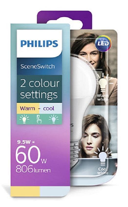 BEC LED Philips, soclu E27, putere 8W, forma clasic, lumina alb, alimentare 220 - 240 V, "000008718696598375"