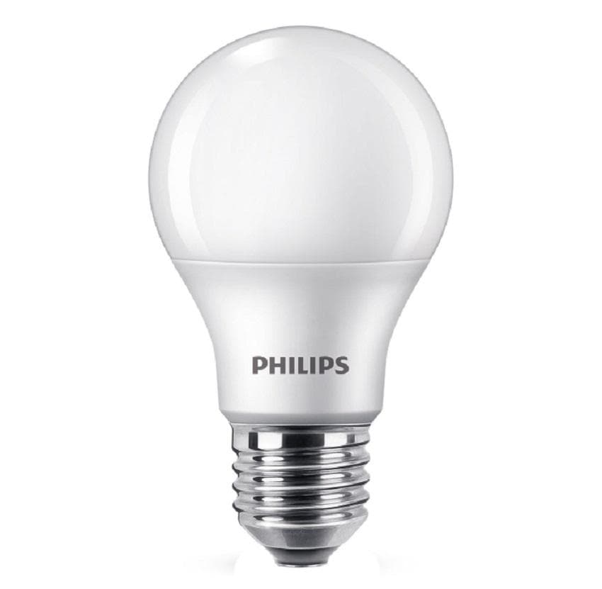 SET 3 becuri LED Philips, soclu E27, putere 10.5W, forma clasic, lumina alb calda, alimentare 220 - 240 V, "000008718699616045" — miniatură