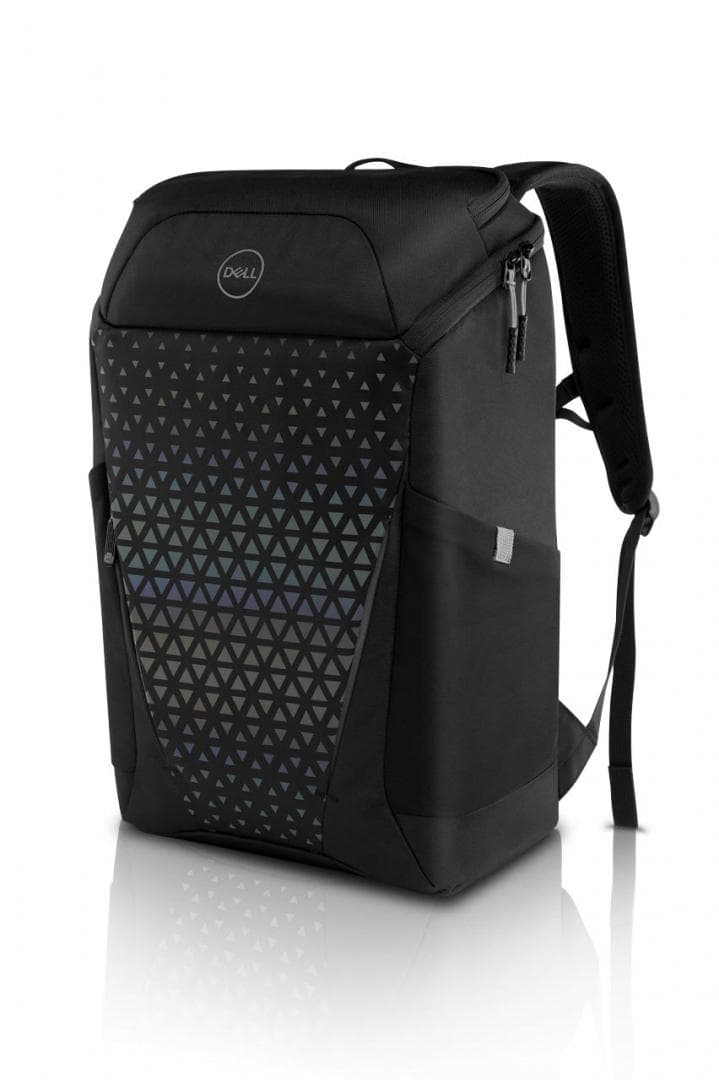 RUCSAC DELL, pt. notebook de max. 17 inch, 1 compartiment, buzunar frontal | buzunar lateral x 2, waterproof, poliester, negru / multicolor, "460-BCYY" — miniatură