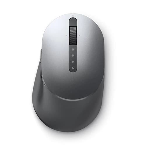 MOUSE DELL, "MS5320W", PC sau NB, wireless, Bluetooth | 2.4GHz, optic, 1600 dpi, butoane/scroll 7/1, mod dual de conectare, gri, "570-ABHI-05"