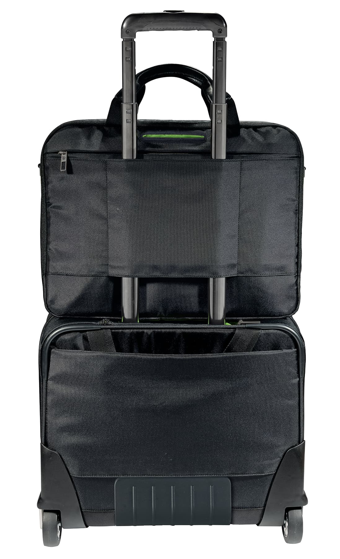 GEANTA LEITZ, pt. notebook de max. 13.3 inch, 2 compartimente, buzunar frontal | buzunar dorsal x 2, waterproof, poliester, negru, "60390095" — miniatură