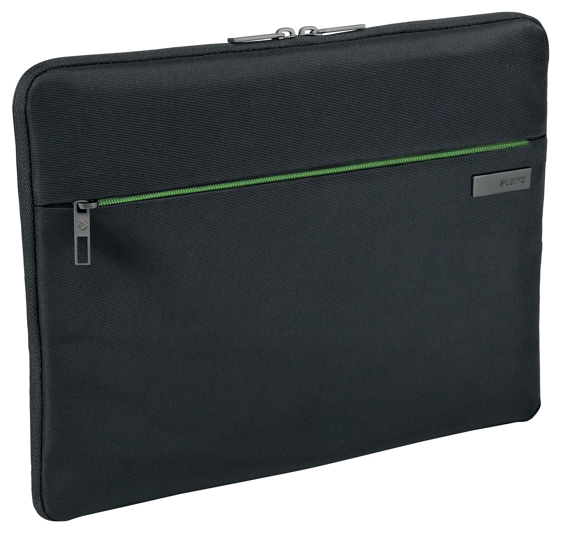 HUSA LEITZ notebook 13.3 inch, 1 compartiment, buzunar frontal, poliester, negru, "60760095"