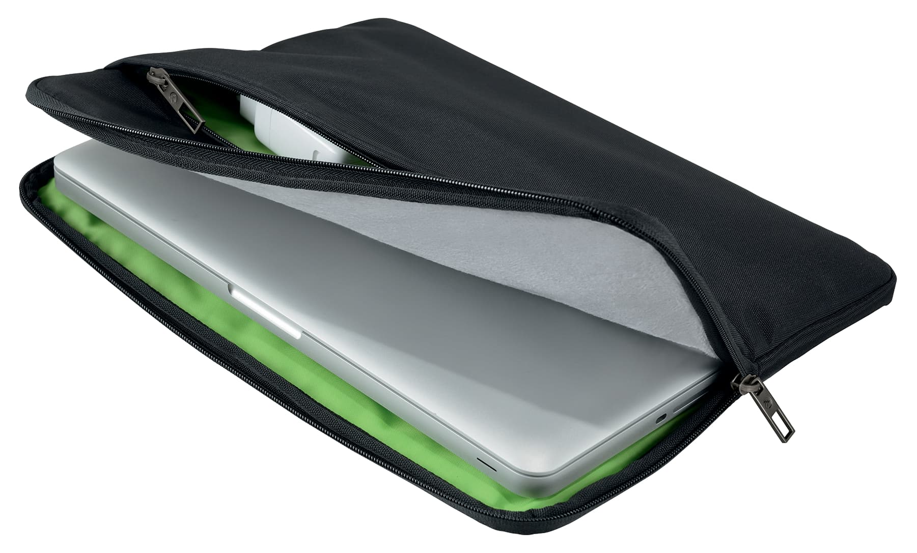 HUSA LEITZ notebook 13.3 inch, 1 compartiment, buzunar frontal, poliester, negru, "60760095" — miniatură