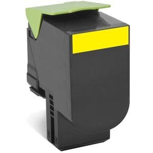 Toner Original Lexmark Yellow, 80C2SYE, pentru CX310|CX410|CX510, 2K, "80C2SYE"