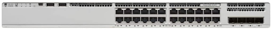 SWITCH PoE CISCO, "Catalyst 9200-24P"port Gigabit x 24, managed, rackabil, carcasa metalica, "C9200-24P-E"