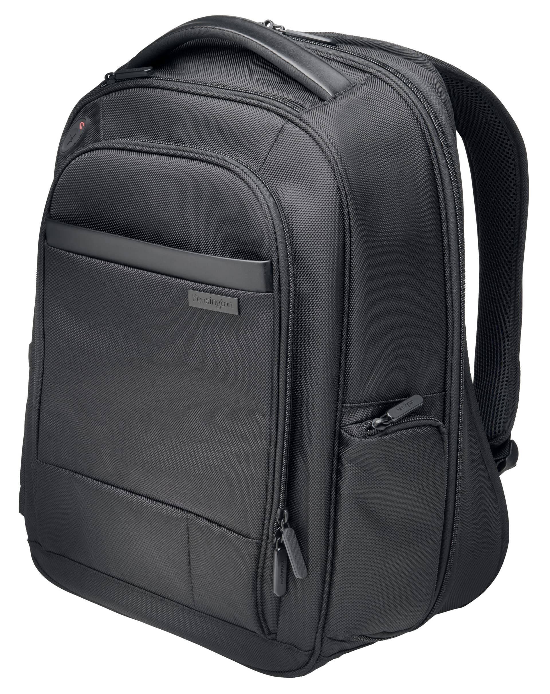 RUCSAC KENSINGTON, pt. notebook de max. 15.6 inch, 1 compartiment, buzunar frontal x 3 | buzunar lateral x 2, waterproof, poliester, negru, "K60382EU"