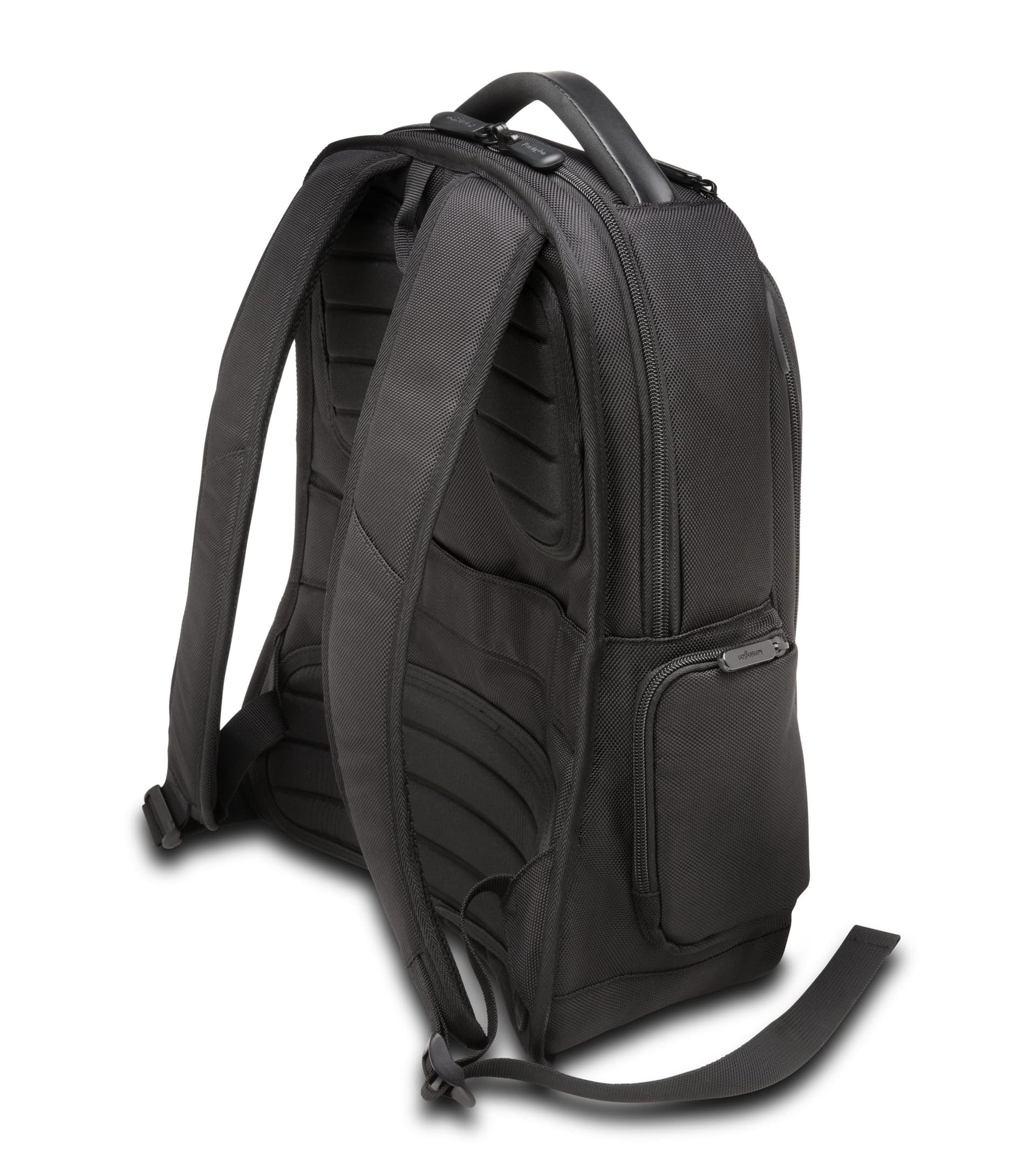 RUCSAC KENSINGTON, pt. notebook de max. 15.6 inch, 1 compartiment, buzunar frontal x 3 | buzunar lateral x 2, waterproof, poliester, negru, "K60382EU" — miniatură
