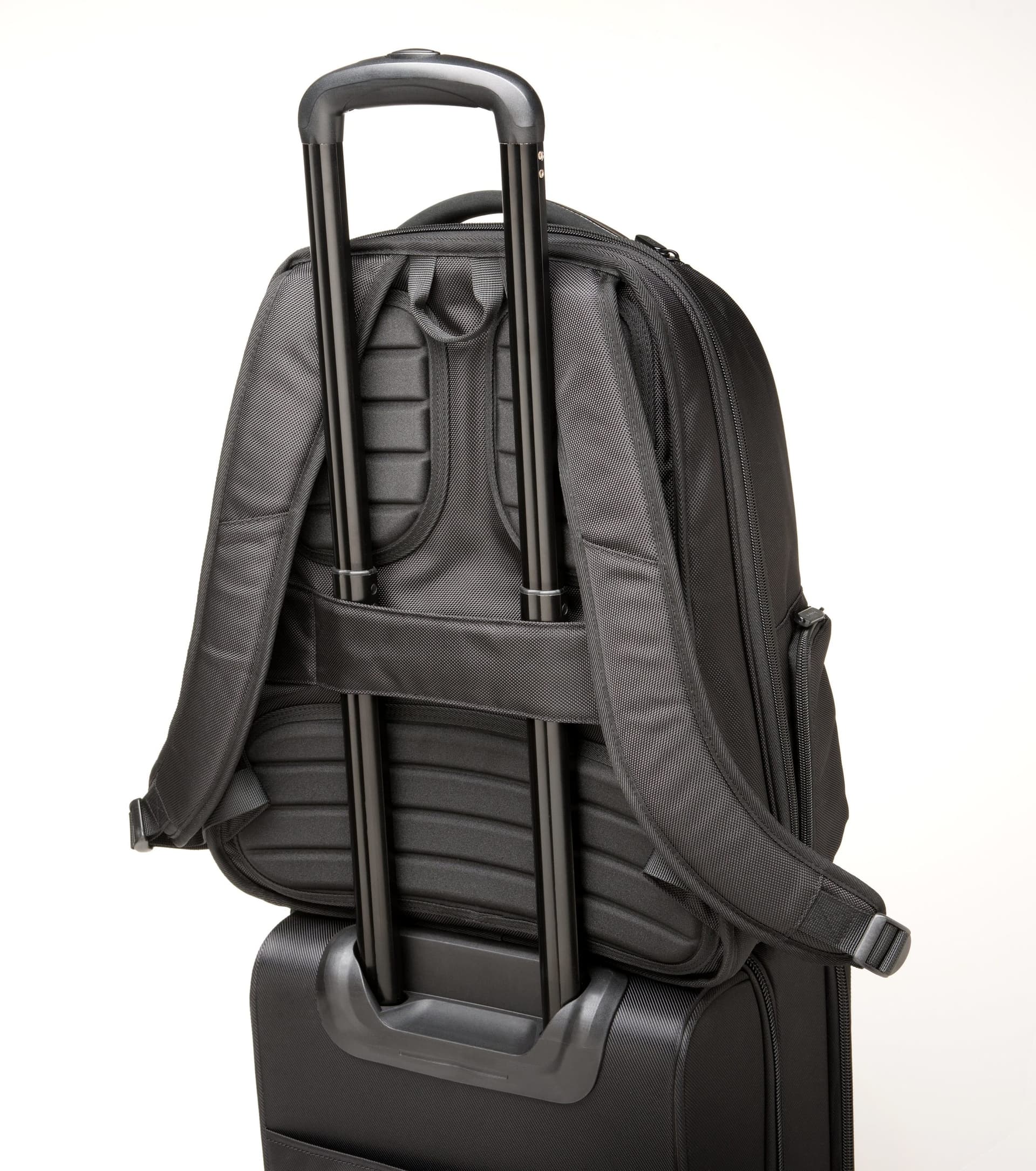 RUCSAC KENSINGTON, pt. notebook de max. 15.6 inch, 1 compartiment, buzunar frontal x 3 | buzunar lateral x 2, waterproof, poliester, negru, "K60382EU" — miniatură