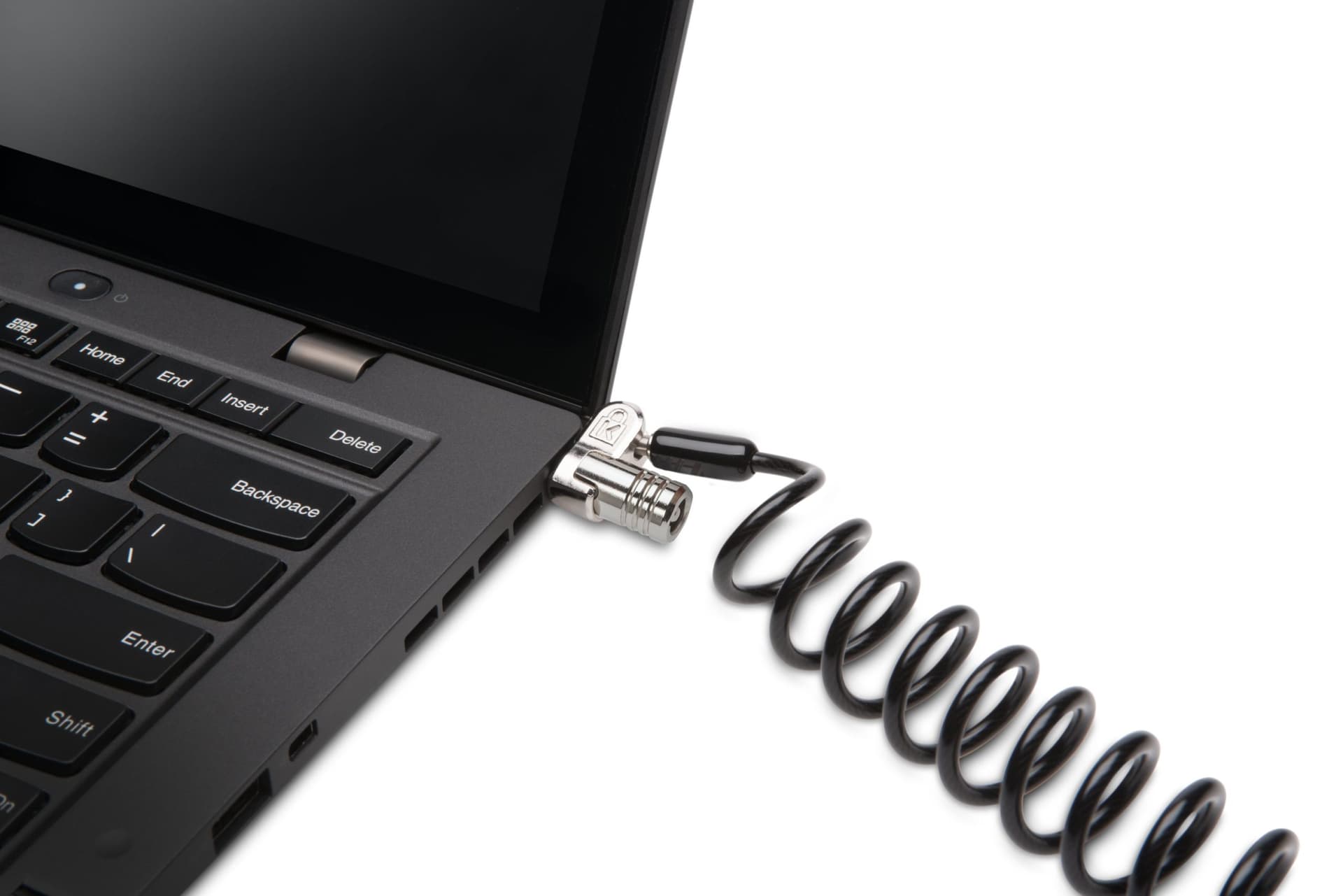 CABLU securitate KENSINGTON pt. notebook slot standard,cheie standard,conectare directa, 1.8m,cablu otel retractabil, 10mm,permite rot,teh Hidden Pin,"MicroSaver 2.0" "K64423WW" — miniatură