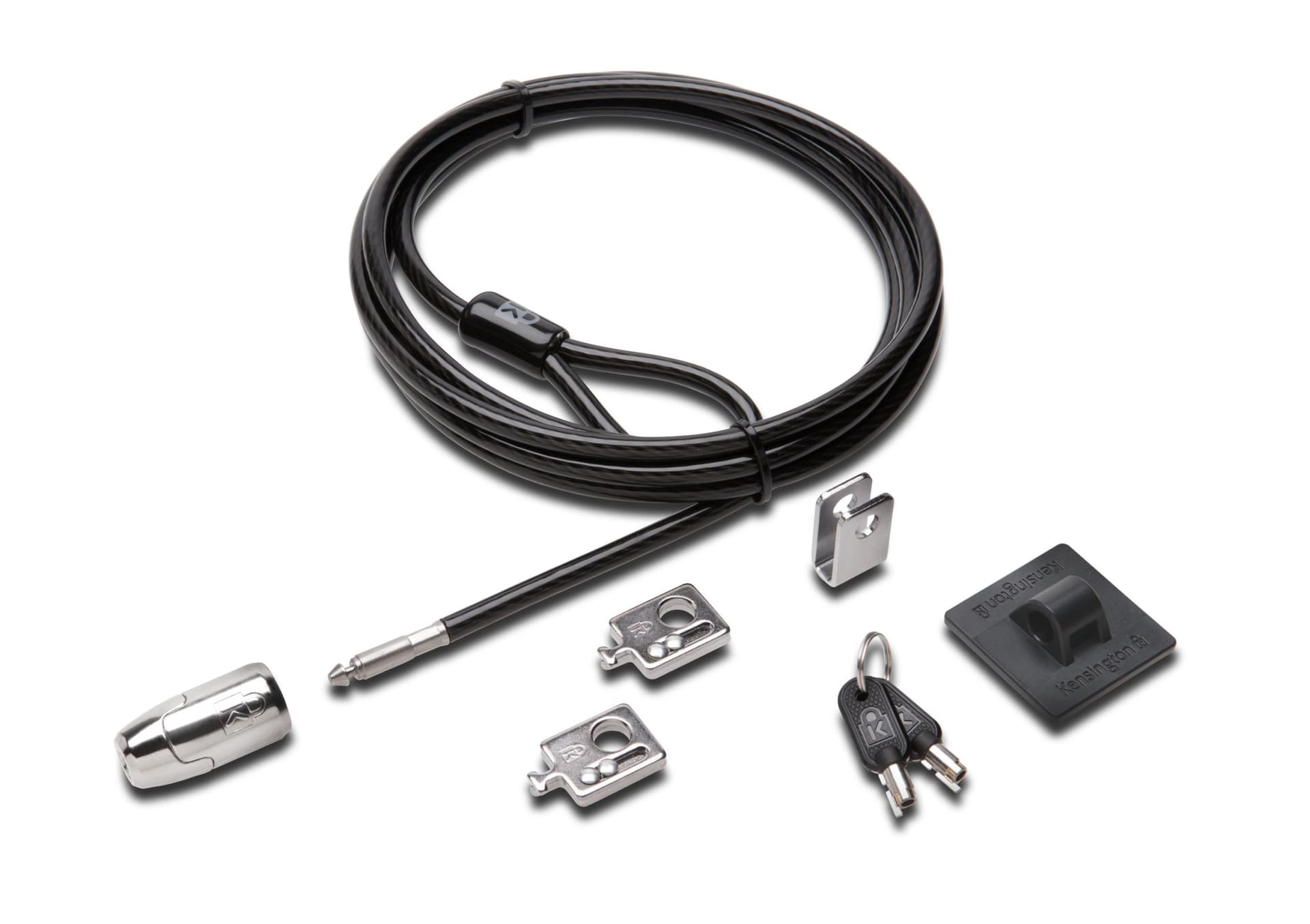 CABLU securitate KENSINGTON pt. PC si periferice slot standard,cheie standard,conectare directa,permite securizare si ancorare,2.4m,otel carbon,5mm, "MicroSaver 2.0" "K64424WW"