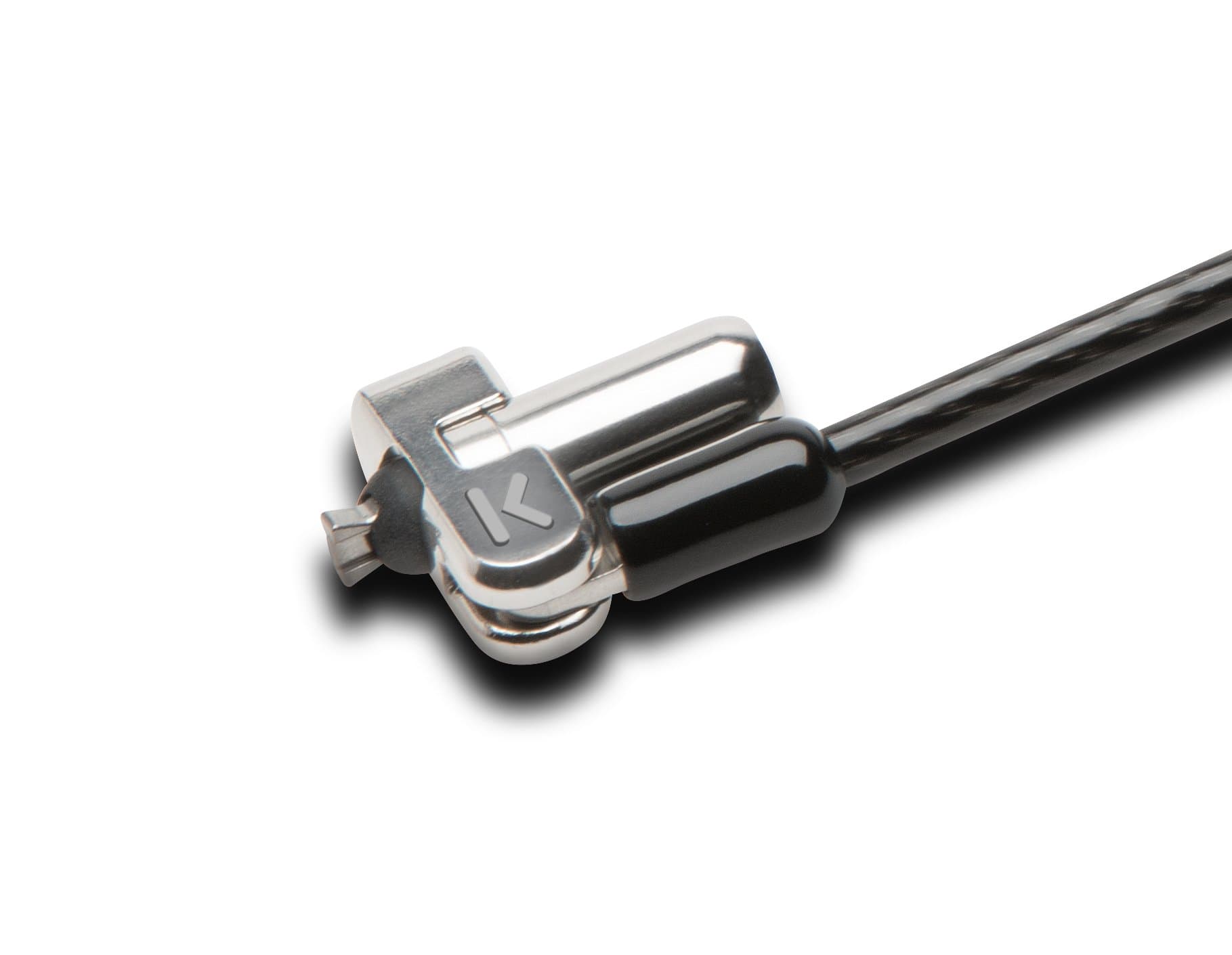 CABLU securitate KENSINGTON pt. notebook slot Wedge, cheie standard, conectare directa,1.5m, cablu otel carbon, permite pivotare si rotire cablu, "N17 for DELL" "K64440WW" — miniatură