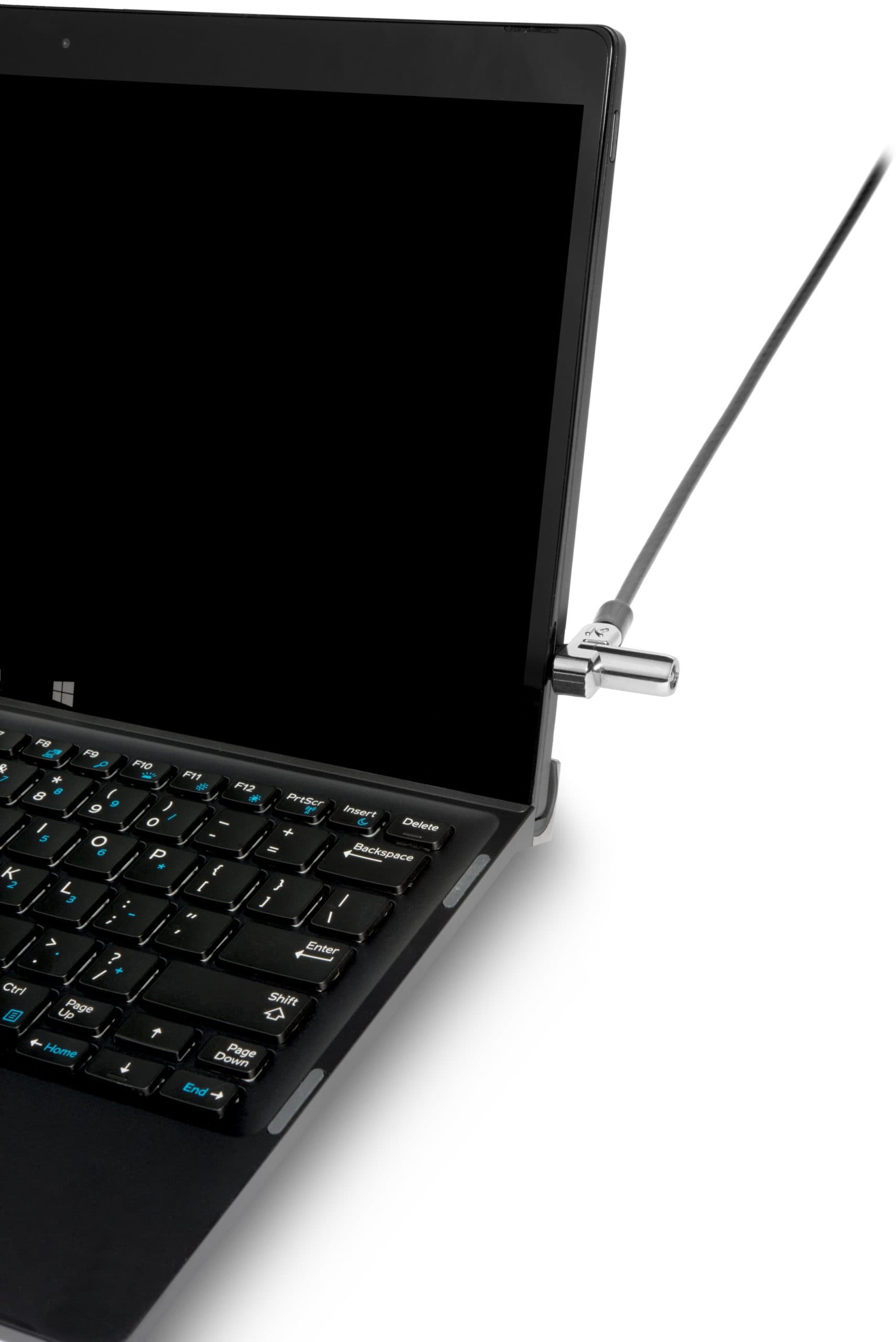 CABLU securitate KENSINGTON pt. notebook slot Wedge, cheie standard, conectare directa,1.5m, cablu otel carbon, permite pivotare si rotire cablu, "N17 for DELL" "K64440WW" — miniatură