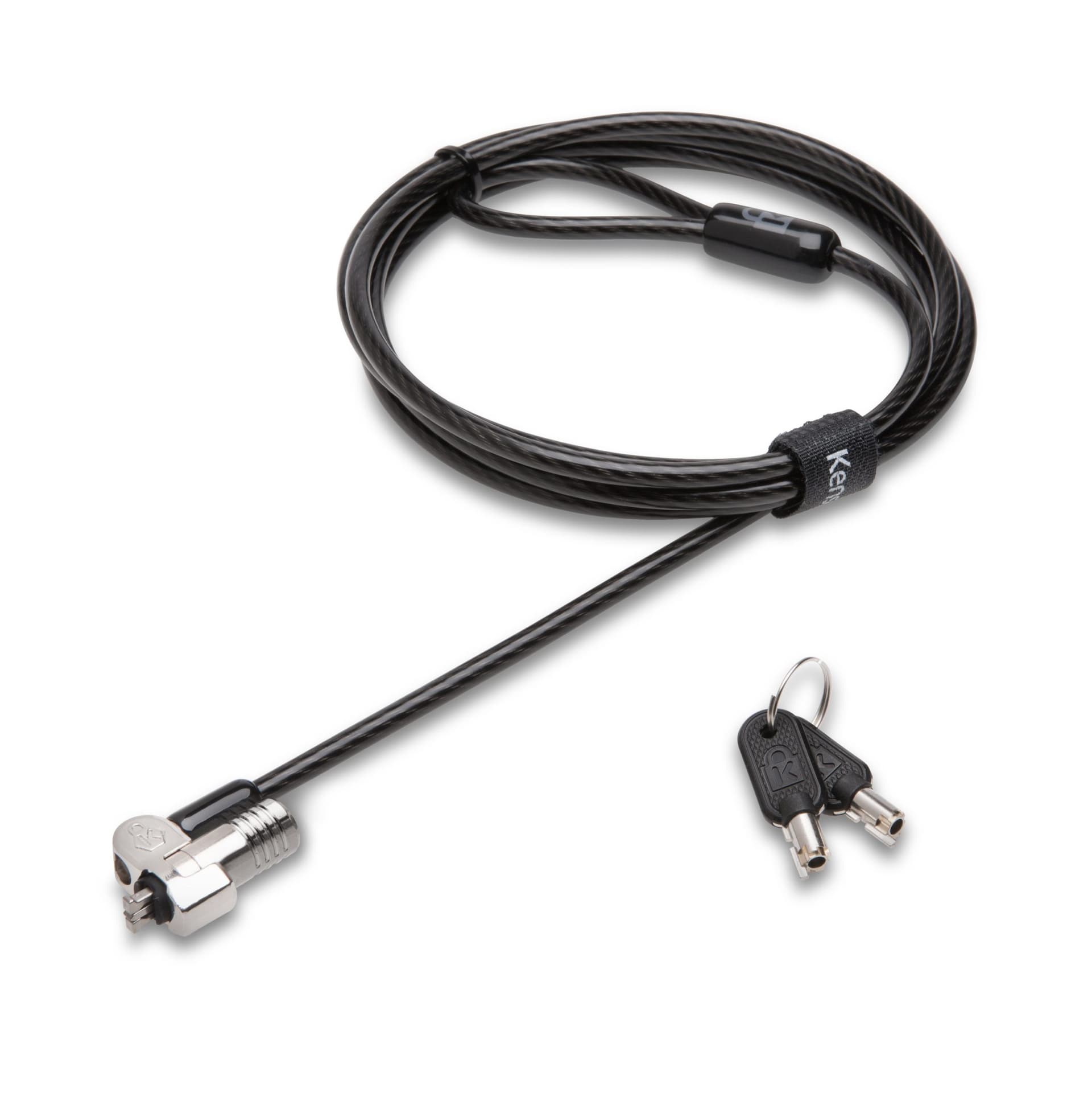 CABLU securitate KENSINGTON pt. notebook slot Nano, cheie standard, conectare directa,1.8m, cablu otel carbon, 5mm, permite pivotare si rotire cablu, "NanoSaver" "K64444WW"
