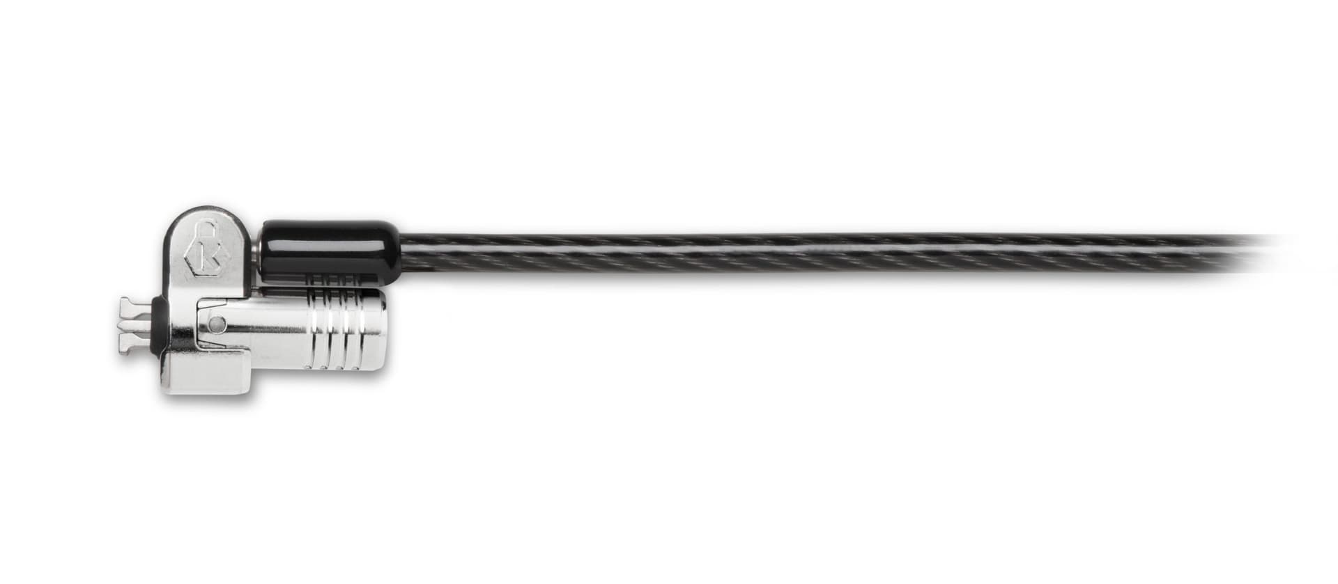 CABLU securitate KENSINGTON pt. notebook slot Nano, cheie standard, conectare directa,1.8m, cablu otel carbon, 5mm, permite pivotare si rotire cablu, "NanoSaver" "K64444WW" — miniatură