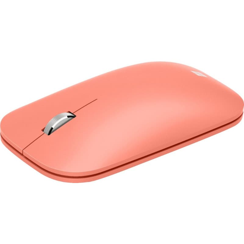 MOUSE MICROSOFT, "Modern Mobile", PC sau NB, wireless, Bluetooth, optic, 1000 dpi, butoane/scroll 3/1, portocaliu, "KTF-00050" — miniatură