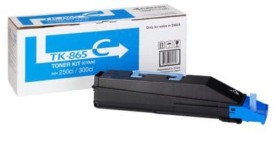 Toner Original Kyocera Cyan, TK-865C, pentru TASKalfa 250CI|300CI, 12K, "TK-865C"