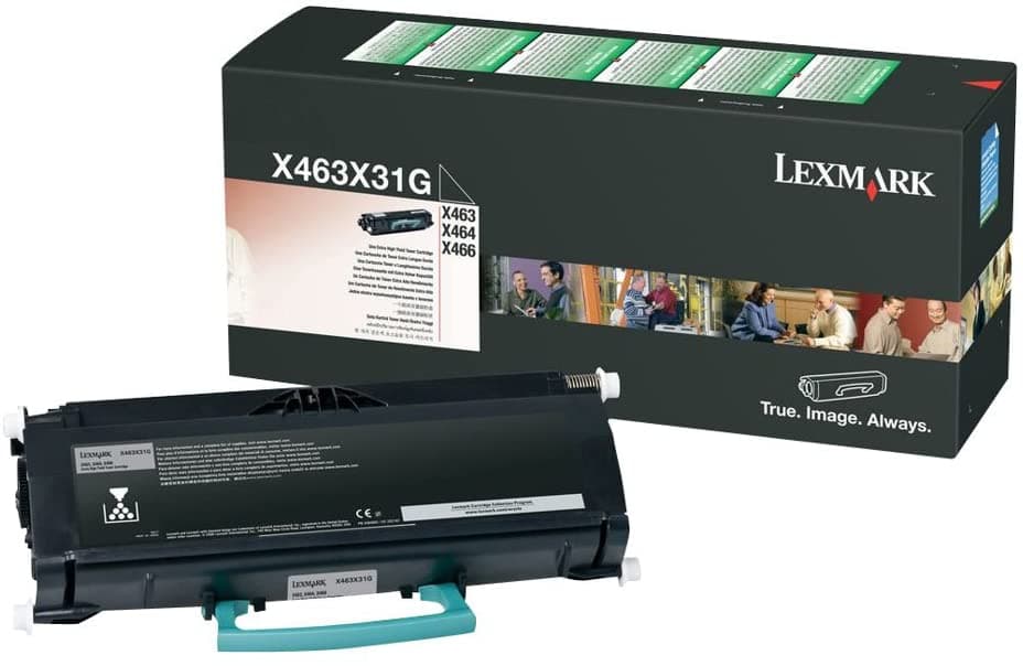 Toner Original Lexmark Black, X463X31G, pentru X463|X464|X466, 15K, "X463X31G"