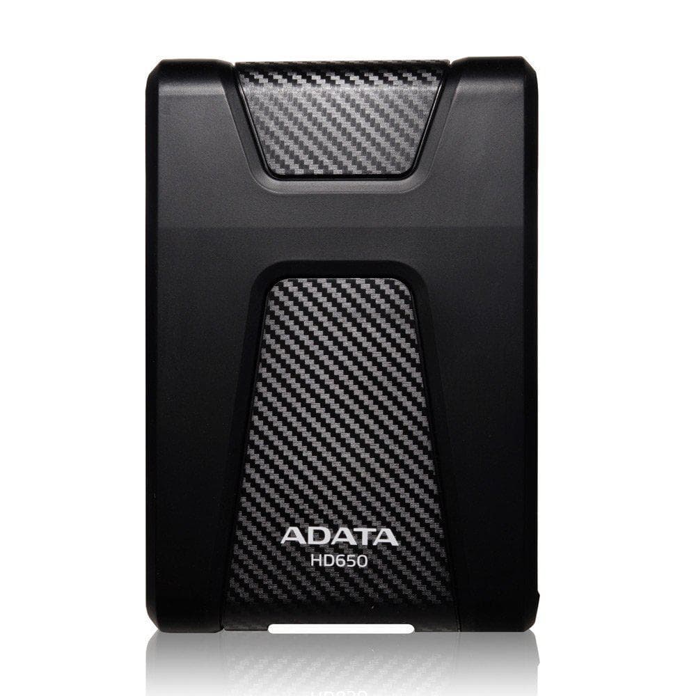 HDD extern ADATA 2 TB, HD650, 2.5 inch, USB 3.2, negru, "AHD650-2TU3-CBK" — miniatură