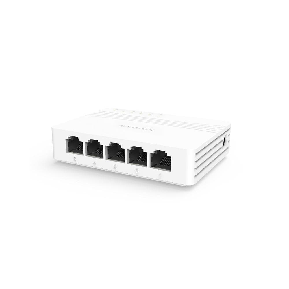 SWITCH HIKVISION, porturi Gigabit x 8, unmanaged, rackabil, carcasa plastic, "DS-3E0508D-E"