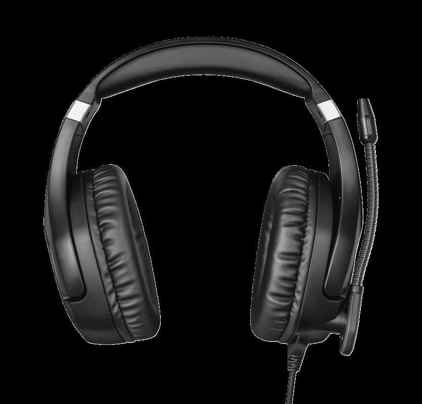 CASTI Trust, "GXT 488 Forze PS4", cu fir, gaming, utilizare multimedia, smartphone, microfon pe brat, conectare prin Jack 3.5 mm, negru, "TR-23530" — miniatură