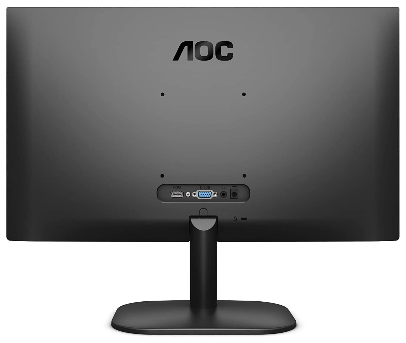 MONITOR AOC 23.8", home, office, IPS, Full HD (1920 x 1080), Wide, 250 cd/mp, 7 ms, HDMI, VGA, "24B2XH" — miniatură