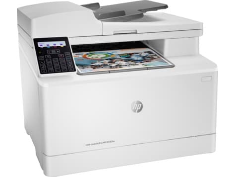 Multifunctional Laser Color HP Pro M183fw,A4,Functii:Impr|Scan|Cop|Fax,Vit Print Mono:17ppm,Vit Print color:17ppm,Conectiv:USB|Ret|WiFi,Duplex:nu,ADF:ADF"7KW56A"