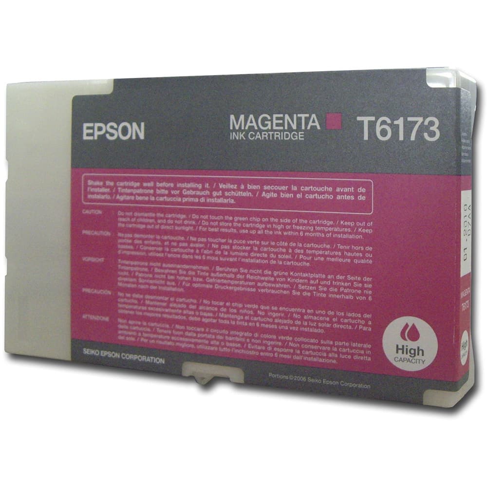 Cartus Cerneala Original Epson Magenta, T6173, pentru Business B500, 7K, "C13T617300"