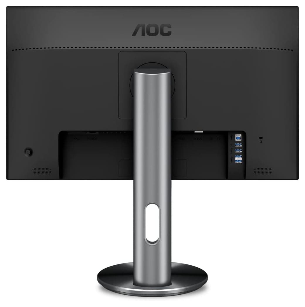 MONITOR AOC 23.8", multimedia, IPS, Full HD (1920 x 1080), Wide, 250 cd/mp, 4 ms, HDMI, VGA, DisplayPort, "I2490VXQ/BT" — miniatură