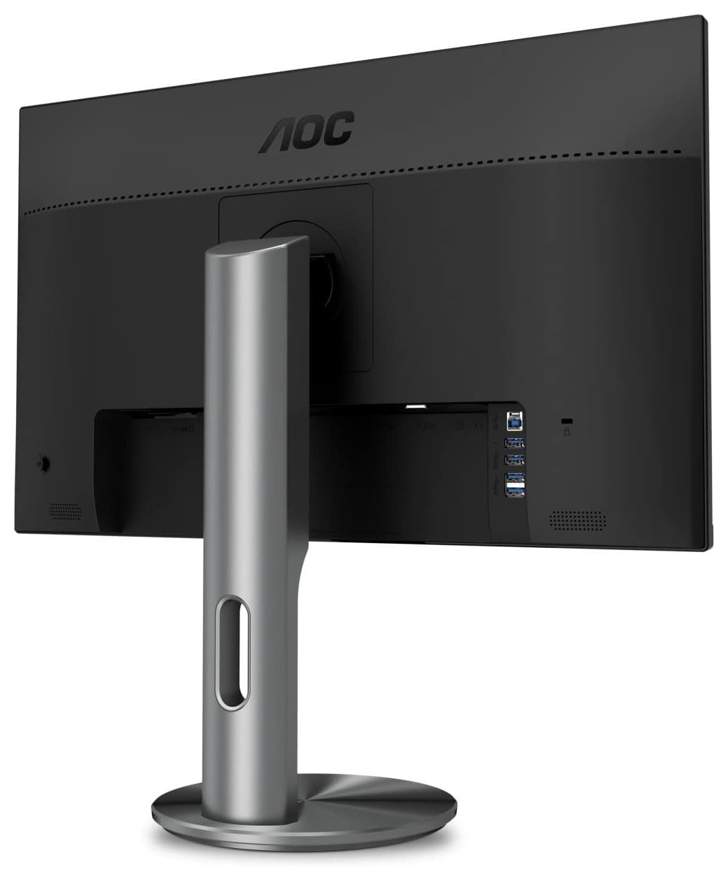 MONITOR AOC 23.8", multimedia, IPS, Full HD (1920 x 1080), Wide, 250 cd/mp, 4 ms, HDMI, VGA, DisplayPort, "I2490VXQ/BT" — miniatură
