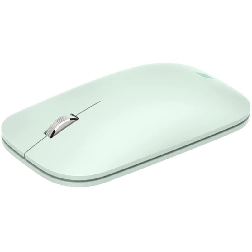 MOUSE MICROSOFT, "Modern Mobile", PC sau NB, wireless, Bluetooth | 2.4GHz, optic, nespecificat, butoane/scroll 3/1, mod dual de conectare, verde, "KTF-00026" — miniatură