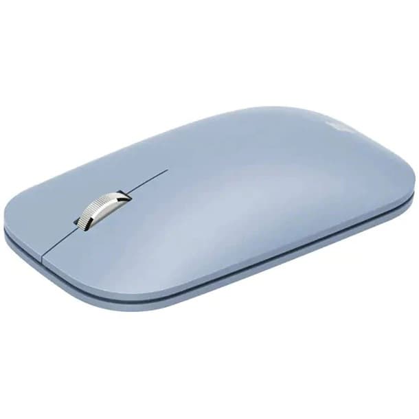 MOUSE MICROSOFT, "Modern Mobile", PC sau NB, wireless, Bluetooth, optic, 1000 dpi, butoane/scroll 3/1, albastru, "KTF-00038" — miniatură