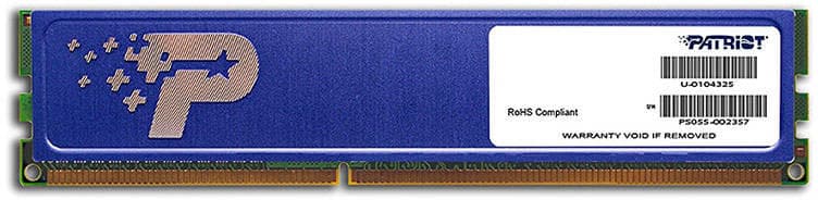 Memorie DDR Patriot DDR4 4 GB, frecventa 2400 MHz, 1 modul, radiator, "PSD44G240081H"