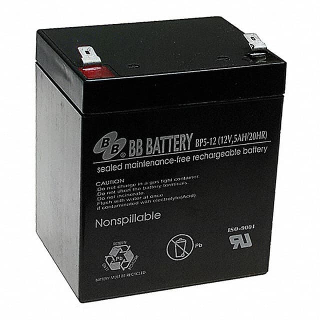 ACUMULATOR UPS CYBER POWER 12V / 5Ah, pentru seriile BU600 + BU650E / UT650E + UT650EG / UT1050 + UT1050EG, "RBP0119"