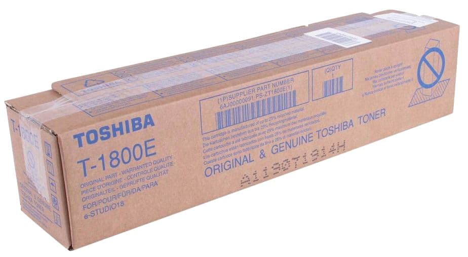 Toner Original Toshiba Black, T-1800E, pentru E-STUDIO 18, 5K, "T-1800E"