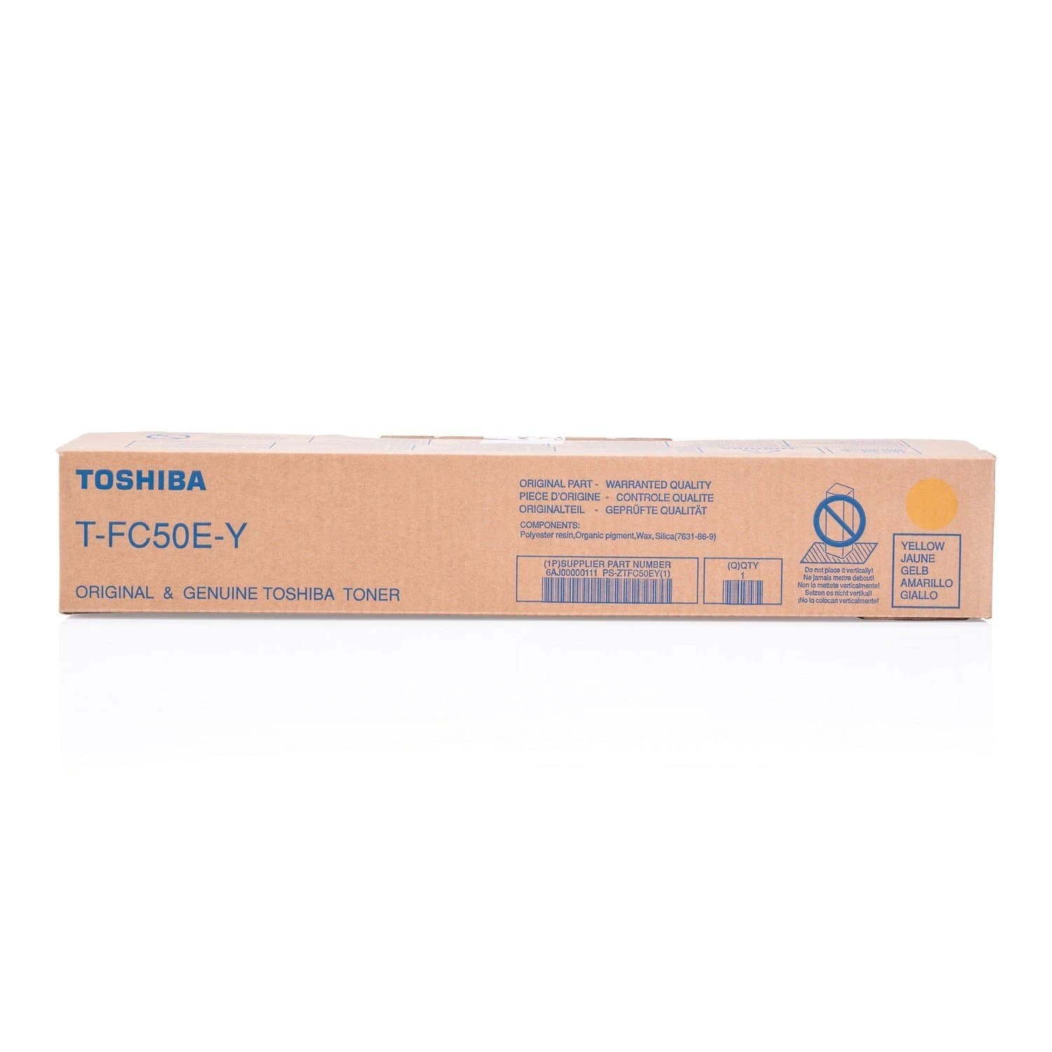 Toner Original Toshiba Yellow, FC50E-Y, pentru E-Studio 2555|3055|4555, 33.6K, "T-FC50E-Y"
