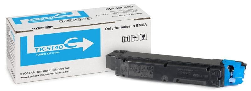 Toner Original Kyocera Cyan, TK-5140C, pentru ECOSYS P6130|M6x30, 5K, "TK-5140C"