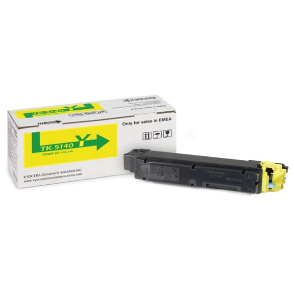 Toner Original Kyocera Yellow, TK-5140Y, pentru ECOSYS P6130|M6x30, 5K, "TK-5140Y"