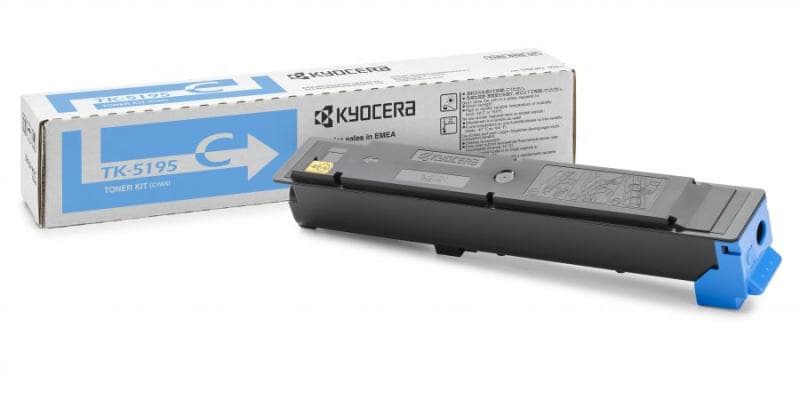 Toner Original Kyocera Cyan, TK-5195C, pentru TaskAlpha 306|307|308, 7K, "TK-5195C"