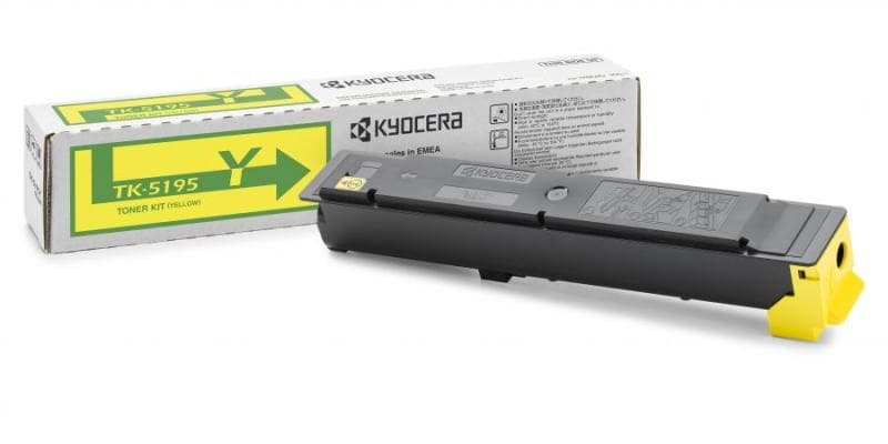 Toner Original Kyocera Yellow, TK-5195Y, pentru TaskAlpha 306|307|308, 7K, "TK-5195Y"