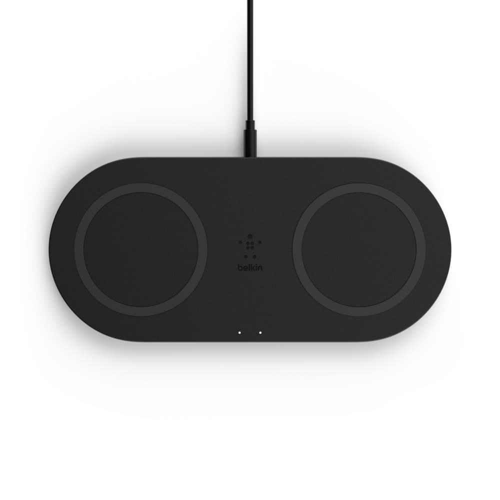 ALIMENTATOR wireless BELKIN, 2 x 10W, 2x pad-uri incarcare, negru "WIZ002VFBK"