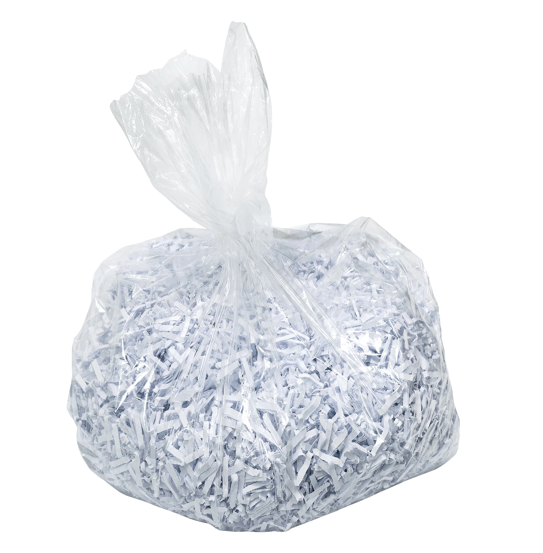 Pungi de plastic (40L) pentru Distrugator Documente Leitz, 100 buc/set, transparent, "80080000"